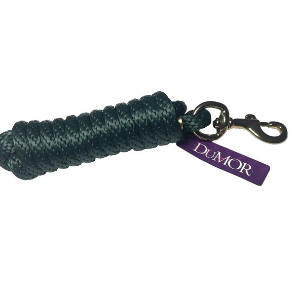 DUMOR Horse Lead Rope with Bolt Snap Tractor Supply Forest Green 10 FT NEW - Picture 1 of 5